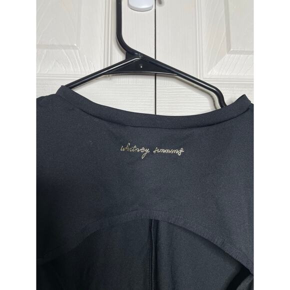 Gymshark Whitney Simmons Black Cropped Tank Top Size Small - Picture 5 of 5
